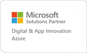 Digital Badge for Microsoft Solutions Partner in Digital & App Innovsation