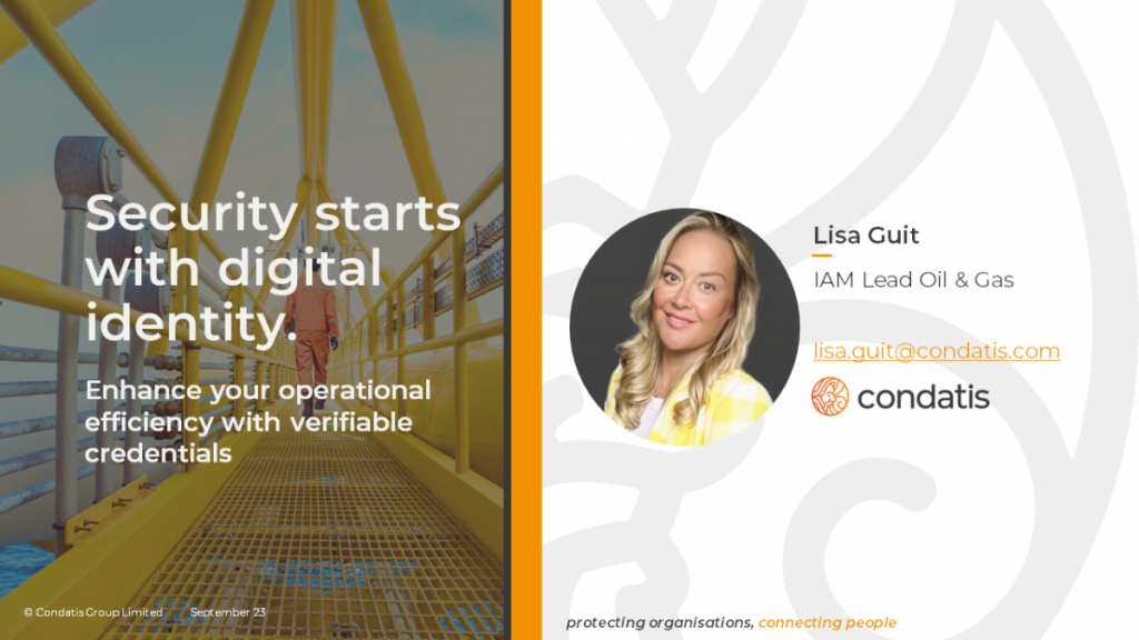 Condatis Security Starts with Digital Identity - Condatis